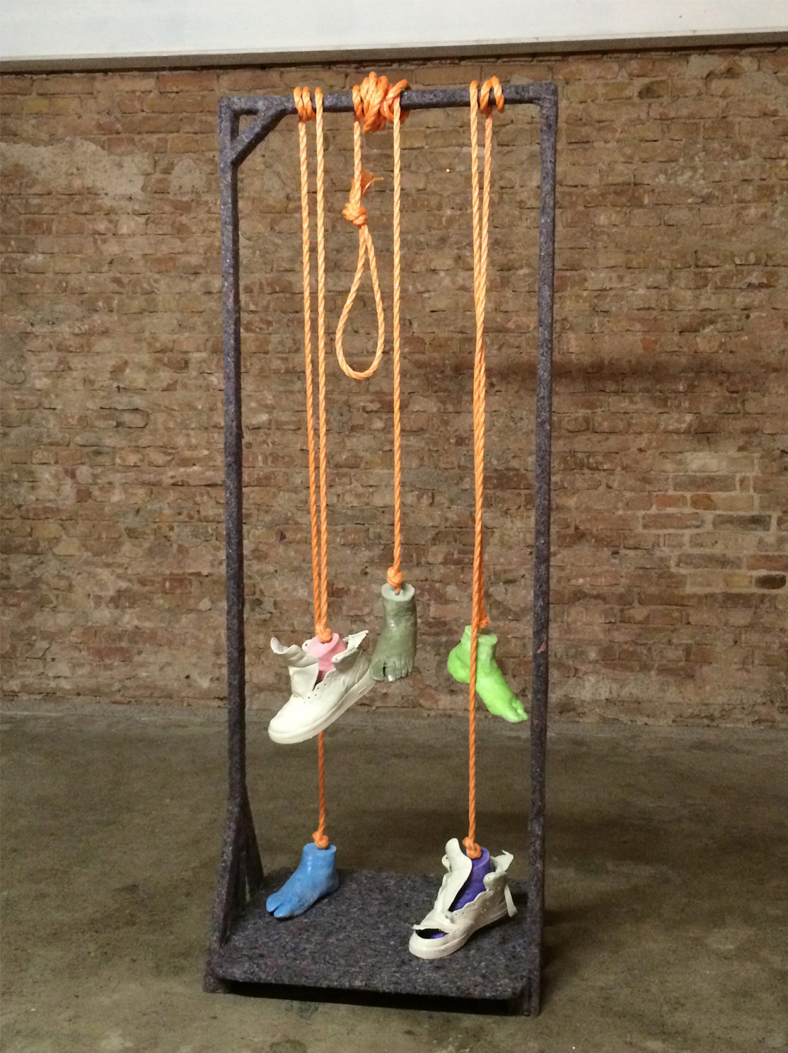 the Stakes hang High (2016) SCULPTURE