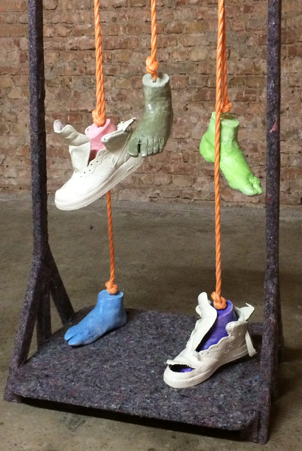 the Stakes hang High (2016) SCULPTURE