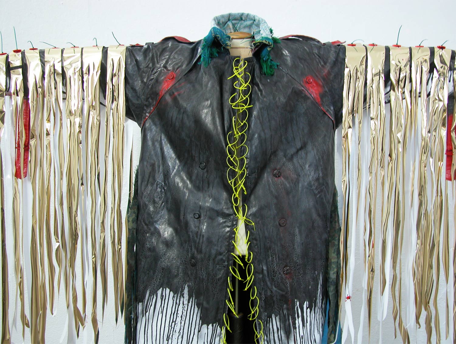 Conjuration Coating (2011) TEXTILE SCULPTURE