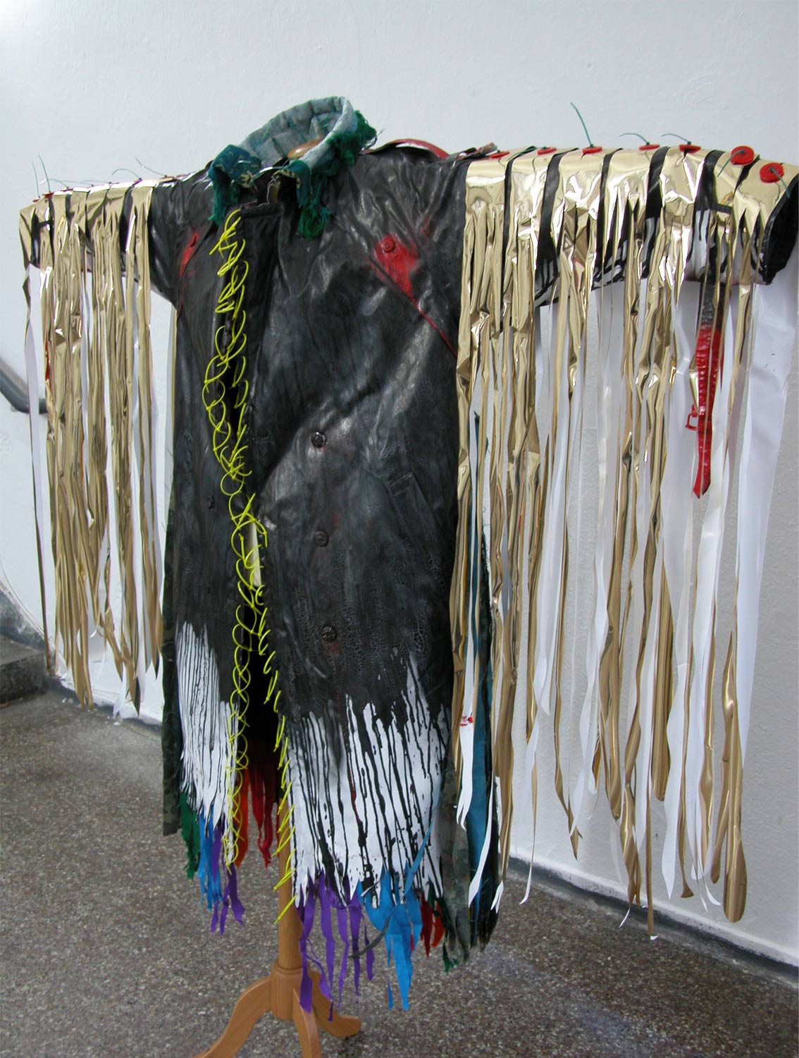 Conjuration Coating (2011) TEXTILE SCULPTURE